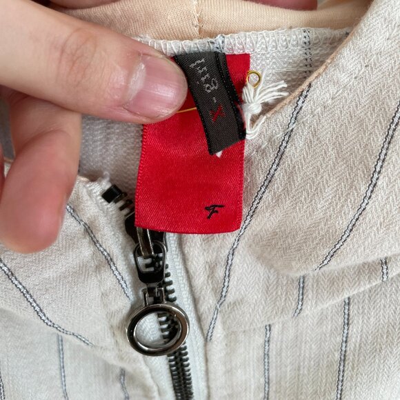 Vintage Y2k Cargo Hooded Zip Up Drop Waist Pocket Dress - Picture 5 of 8